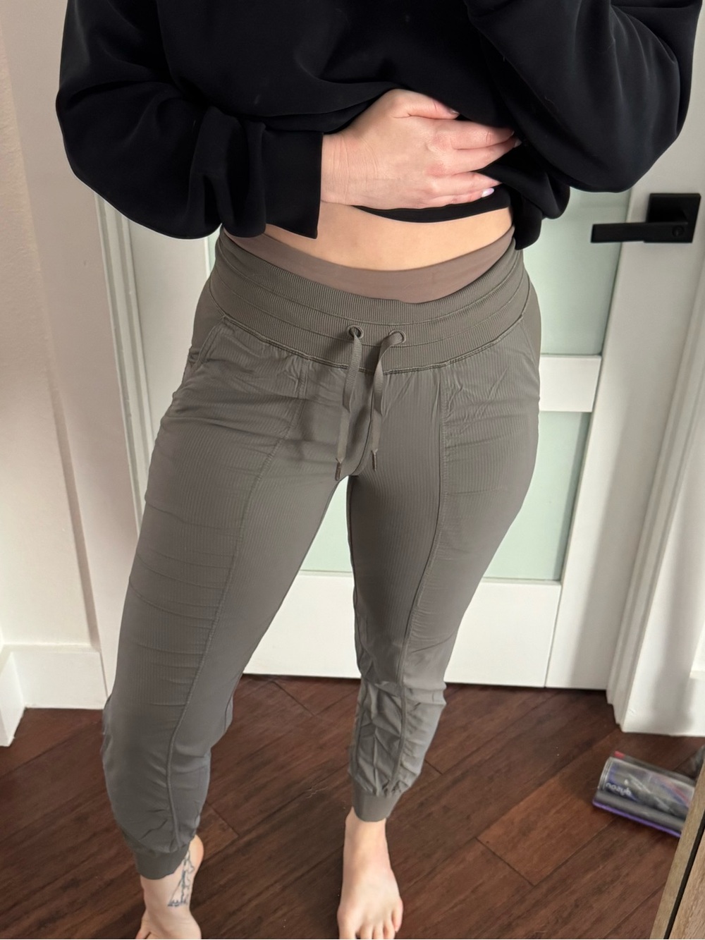lululemon athletica Olive Green Dance Studio Mid-Rise Jogger
Full Length